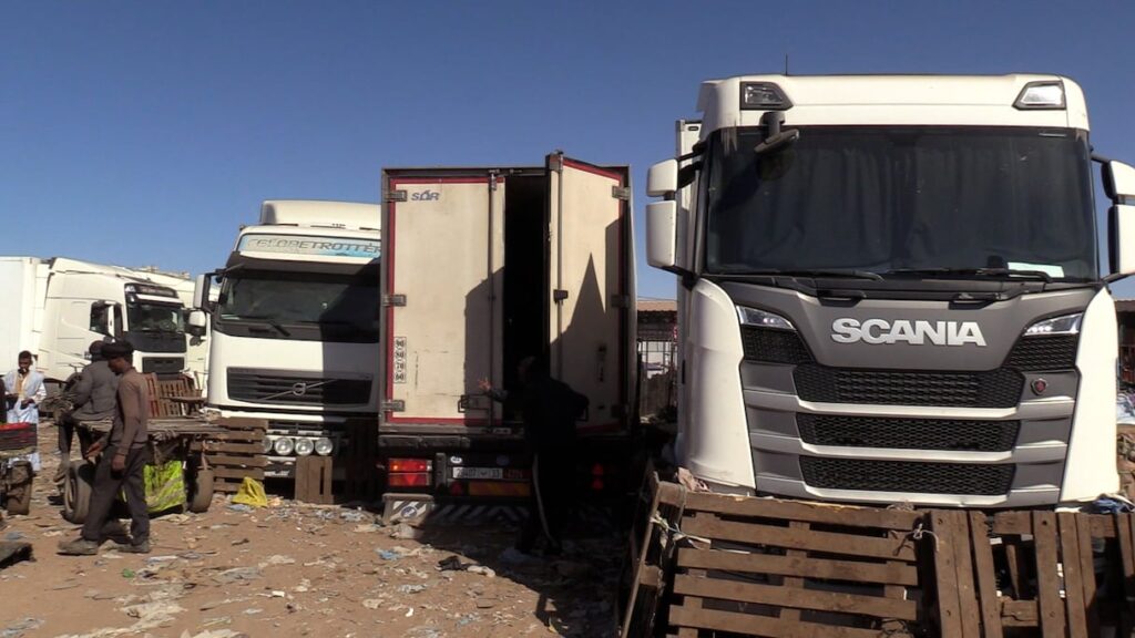 Entrave à la traversée de plus de 80 camions marocains au poste frontière de Rosso