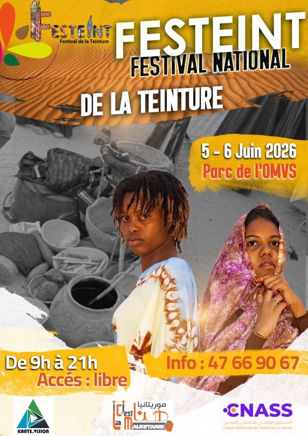 Mauritanie : lancement du FESTEINT du 5 au 6 Juin 2026