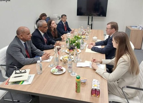 Russie : le ministre des Affaires économiques s’entretient avec le vice-ministre russe de l’Énergie